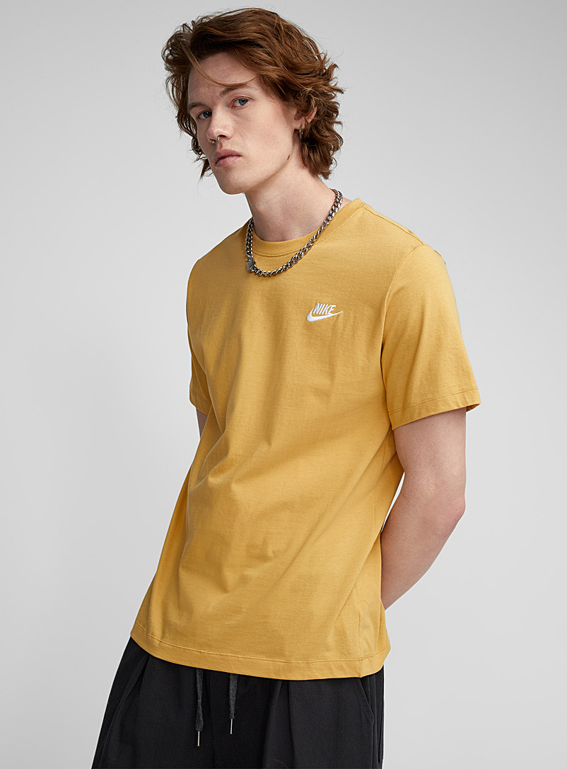 Nike Sand Embroidered Swoosh T-shirt for men