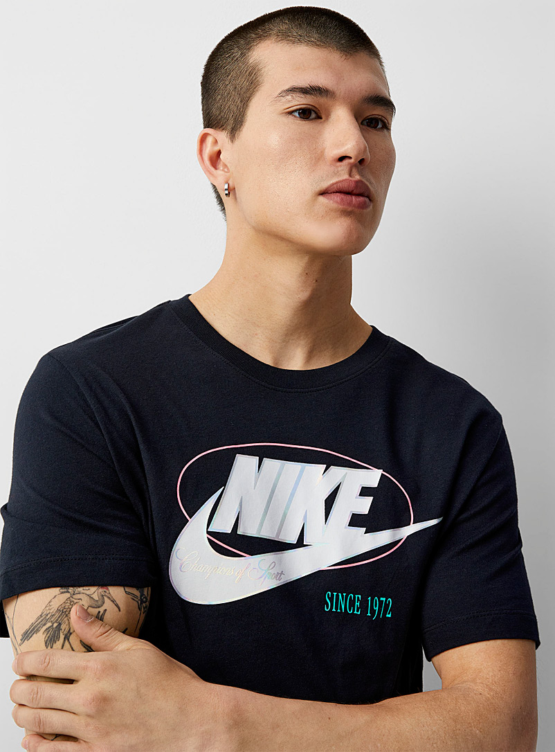 Nike: Le t-shirt champions du sport Noir pour homme