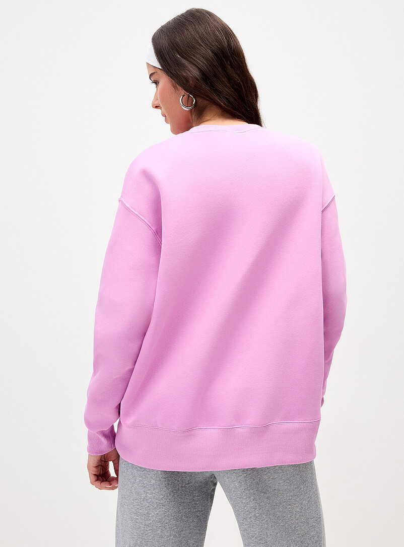 Nike: Le sweat &eacute;paules tombantes logo centr&eacute; Vert irlandais - &Eacute;meraude pour femme