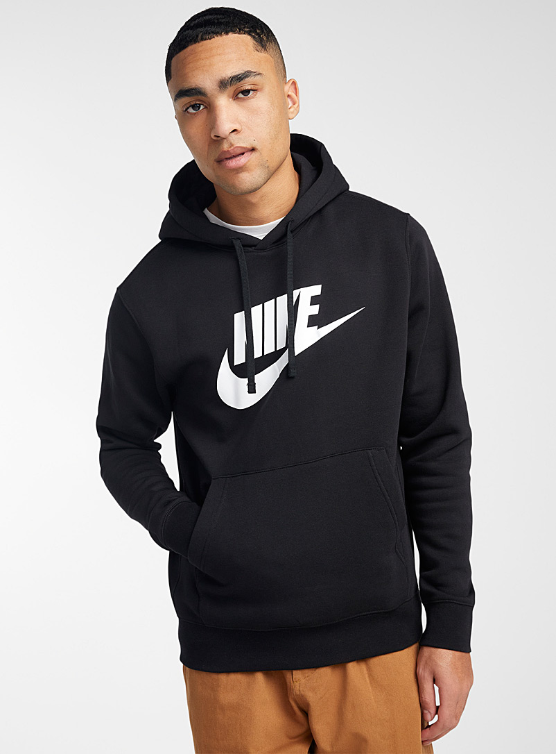 Nike: Le kangourou logo classique Noir pour homme