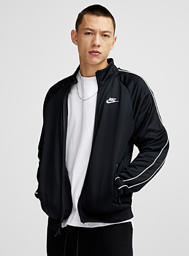 Nike Black Piping strip track jacket for men