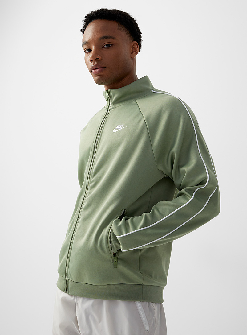 Nike Green Piping strip track jacket for men