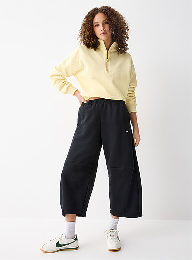 Fleece Phoenix barrel-leg pant