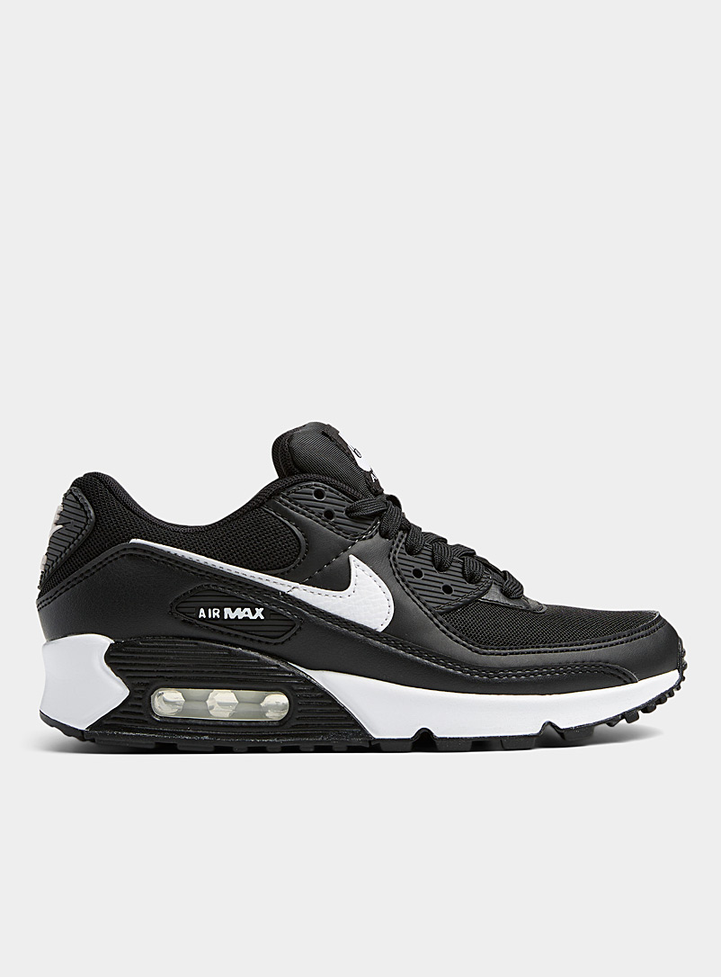 Nike Black and White Air Max 90 sneakers Women for women