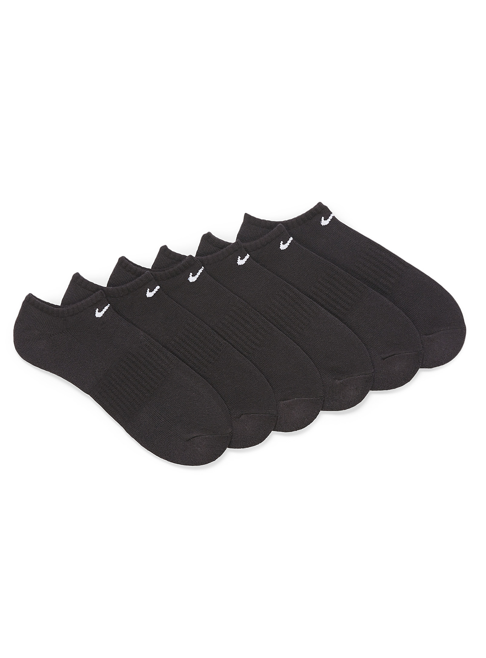 Nike Everyday Ped Socks 6-pack In Black
