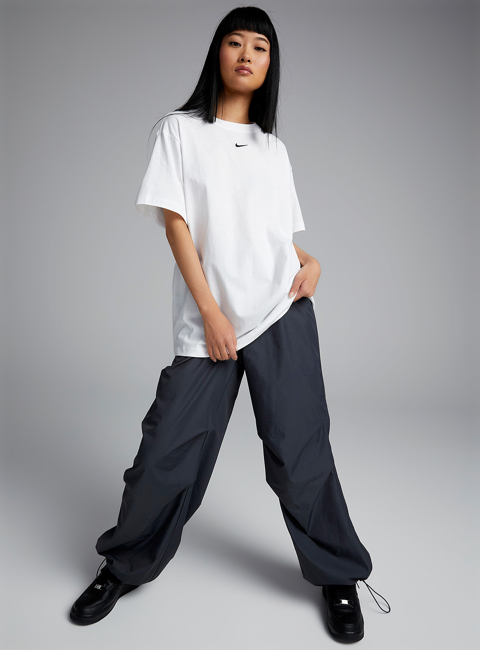 Vrouw Verfijnen Auroch Nike Essential Boyfriend T-shirt In White | ModeSens