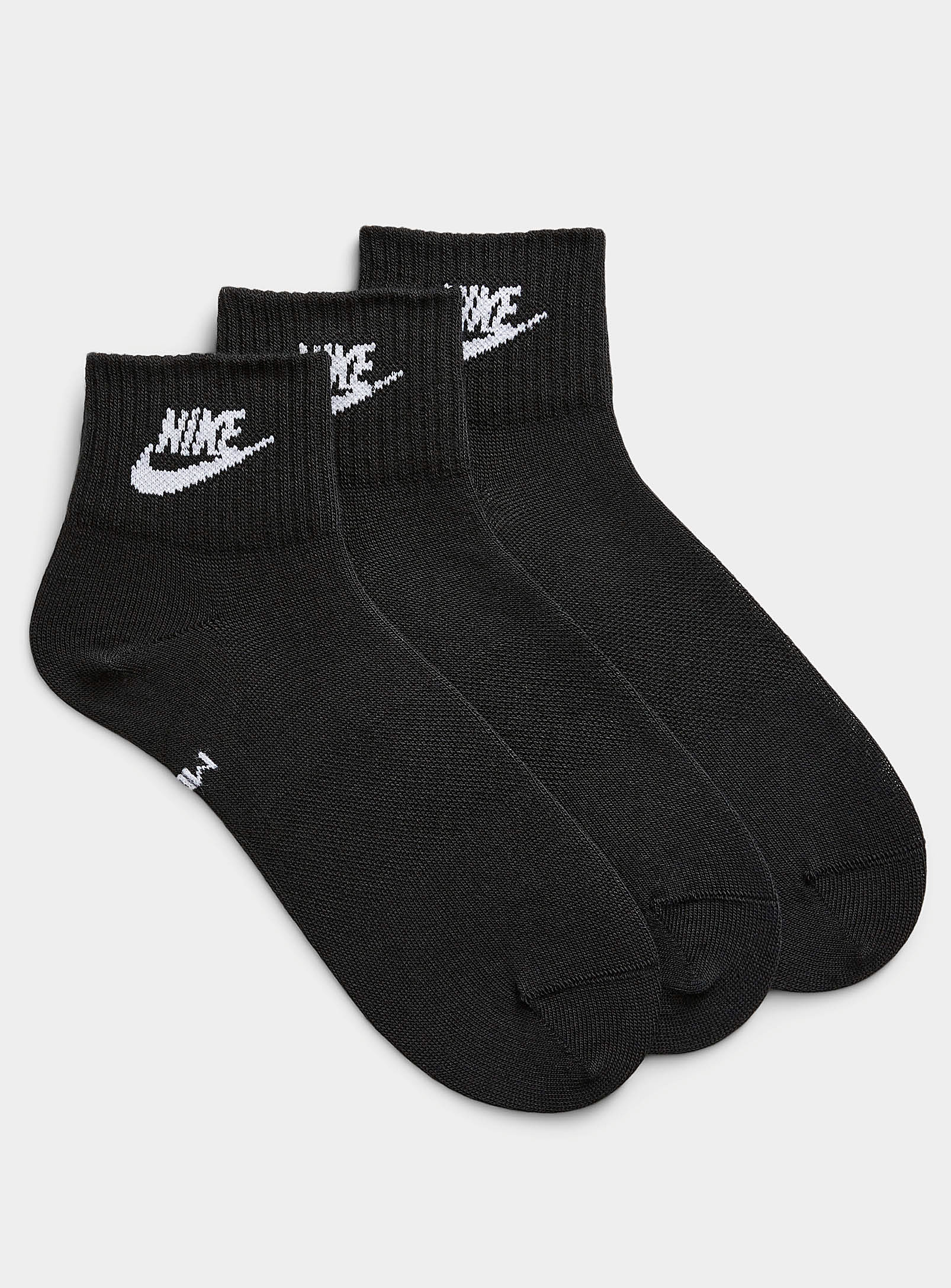 Nike Everyday Essential Socks 3-pack In Black