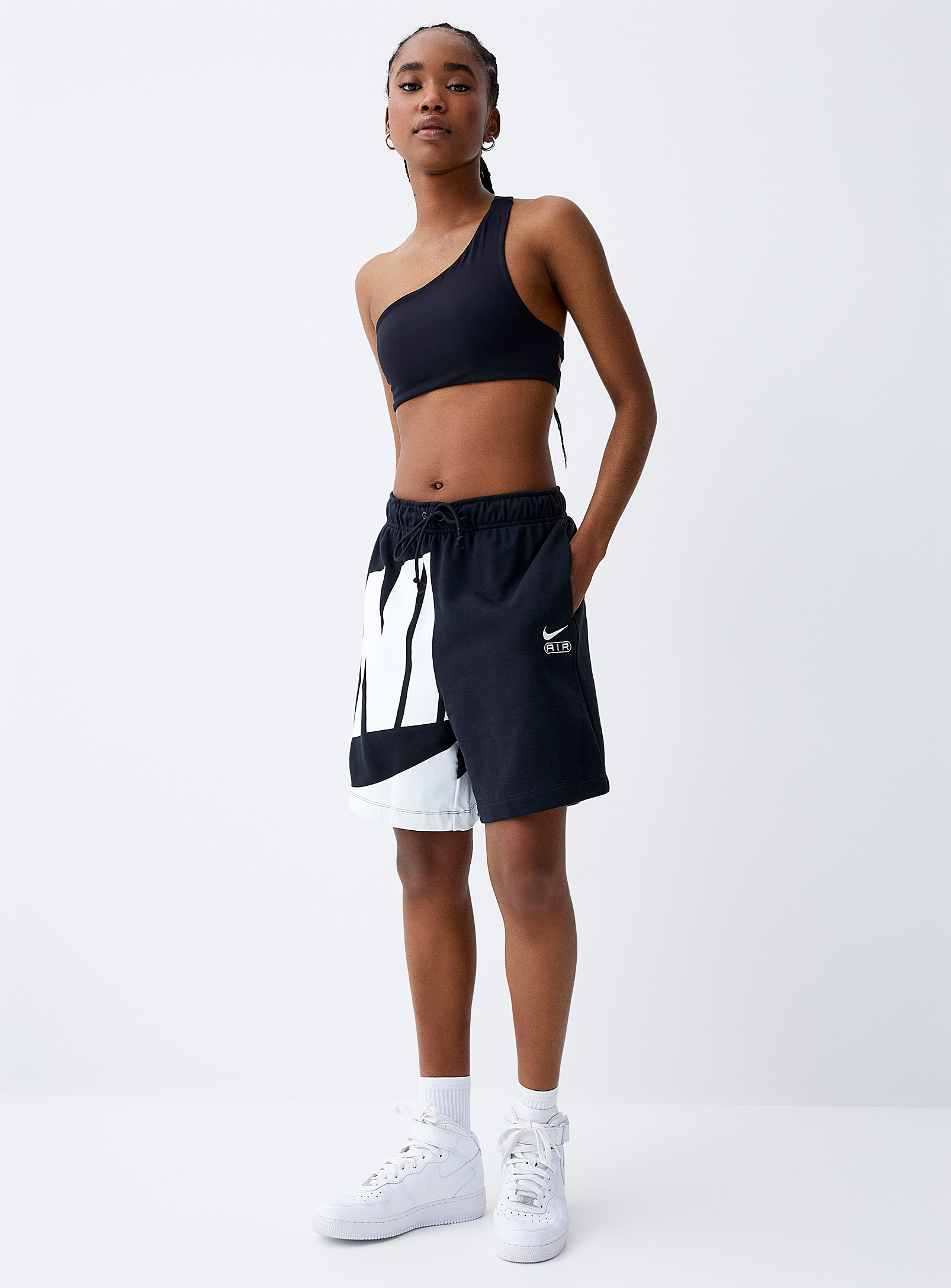 Nike - Women's Mega logo fleece short