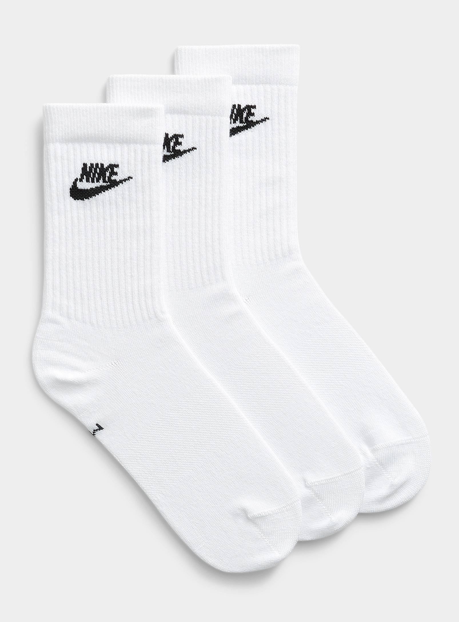 Nike Everyday Essential Socks Set Of 3 In White