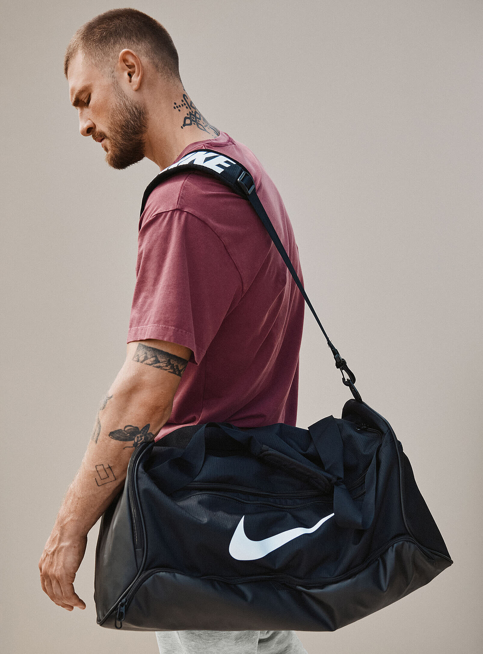 Nike - Signature duffle bag (Men, Black, ONE SIZE)