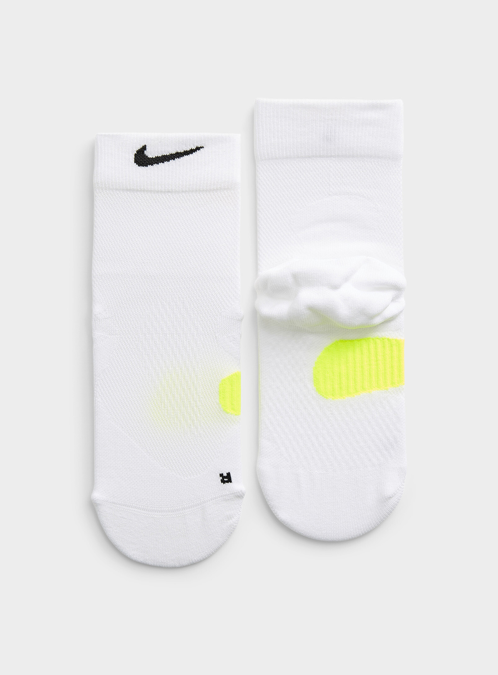 Nike - Breathable knit running socks (Women, White, MEDIUM)