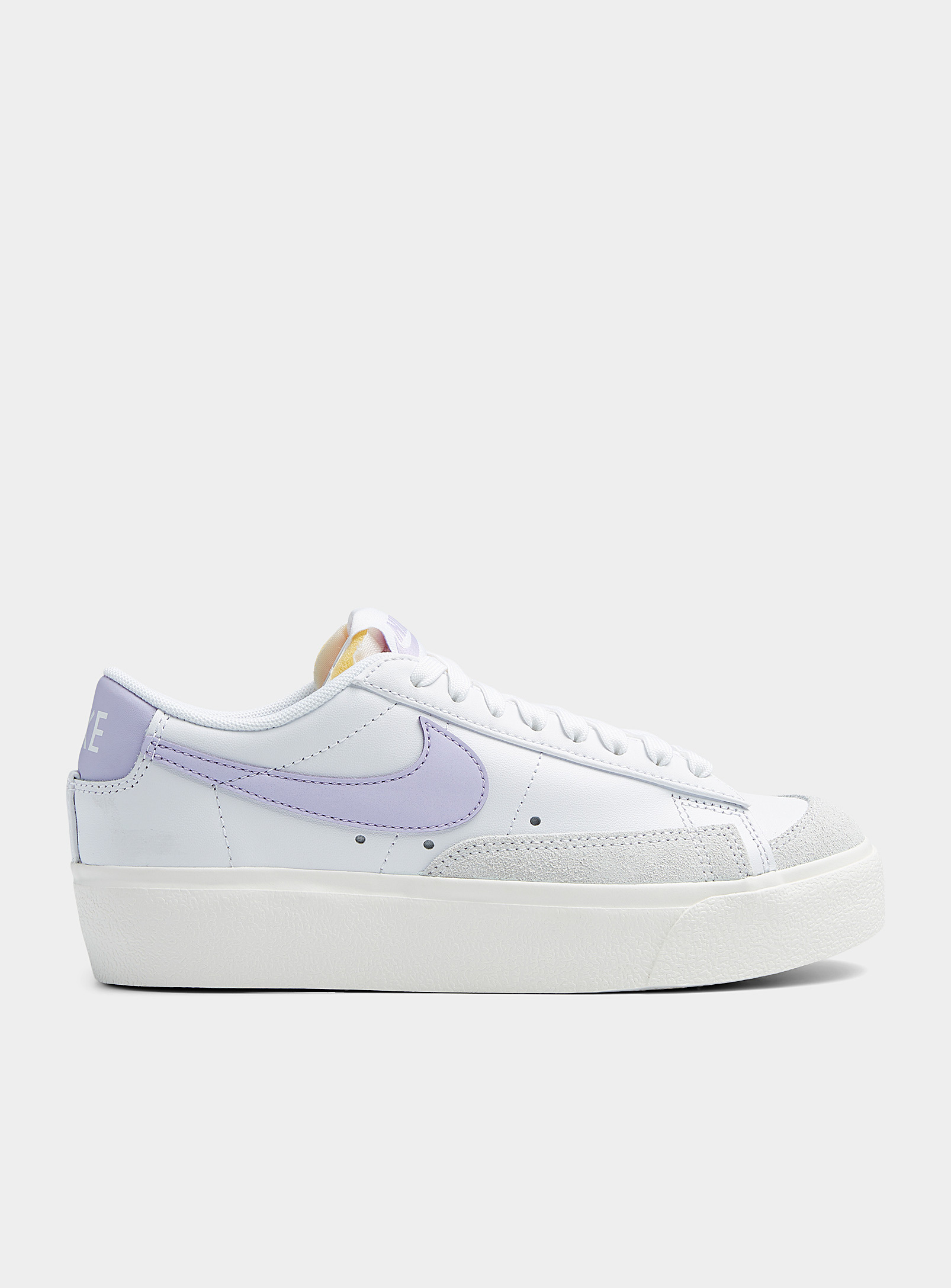 Shop Nike Blazer Low Platform Sneakers Women In Lilacs