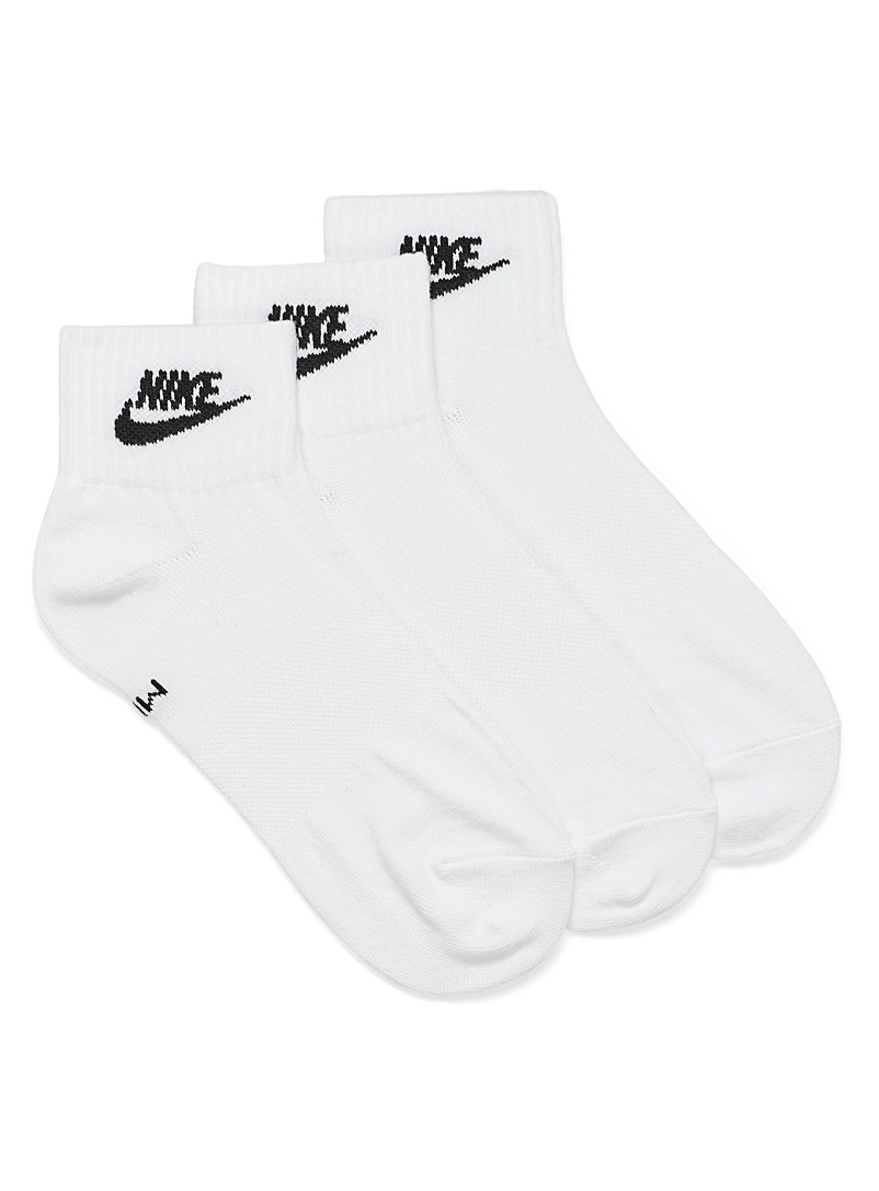 bas nike blanc