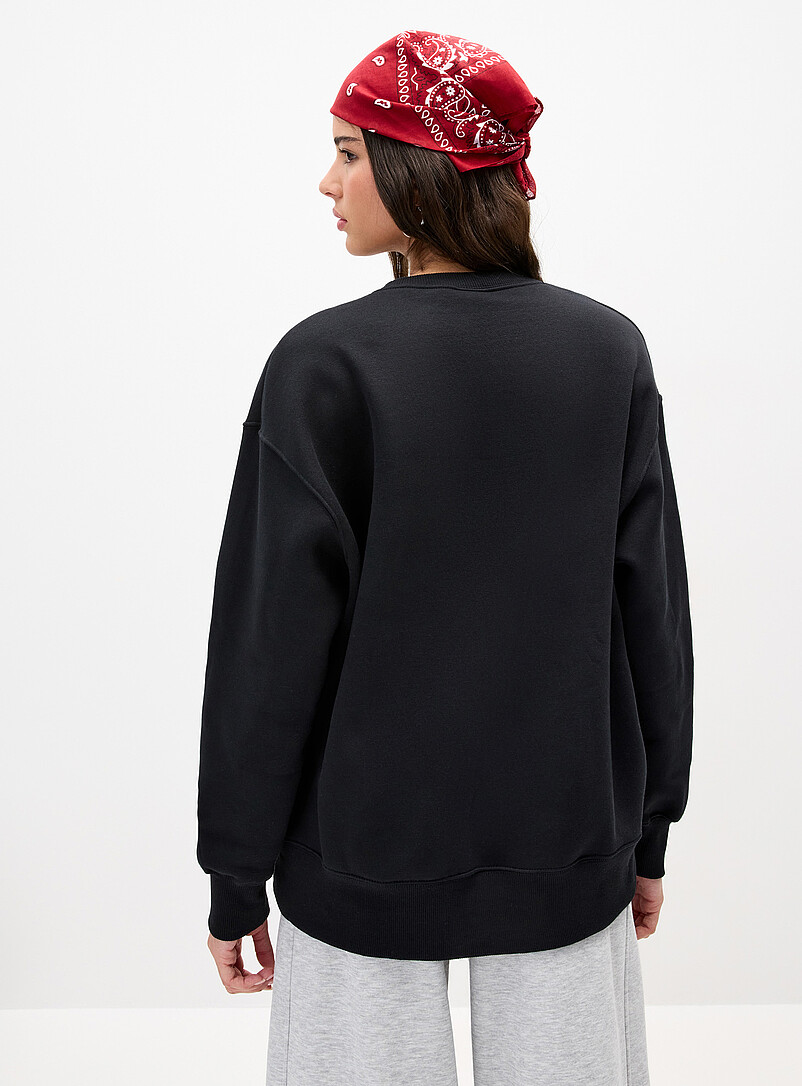 Central logo drop-shoulder sweatshirt product image 2