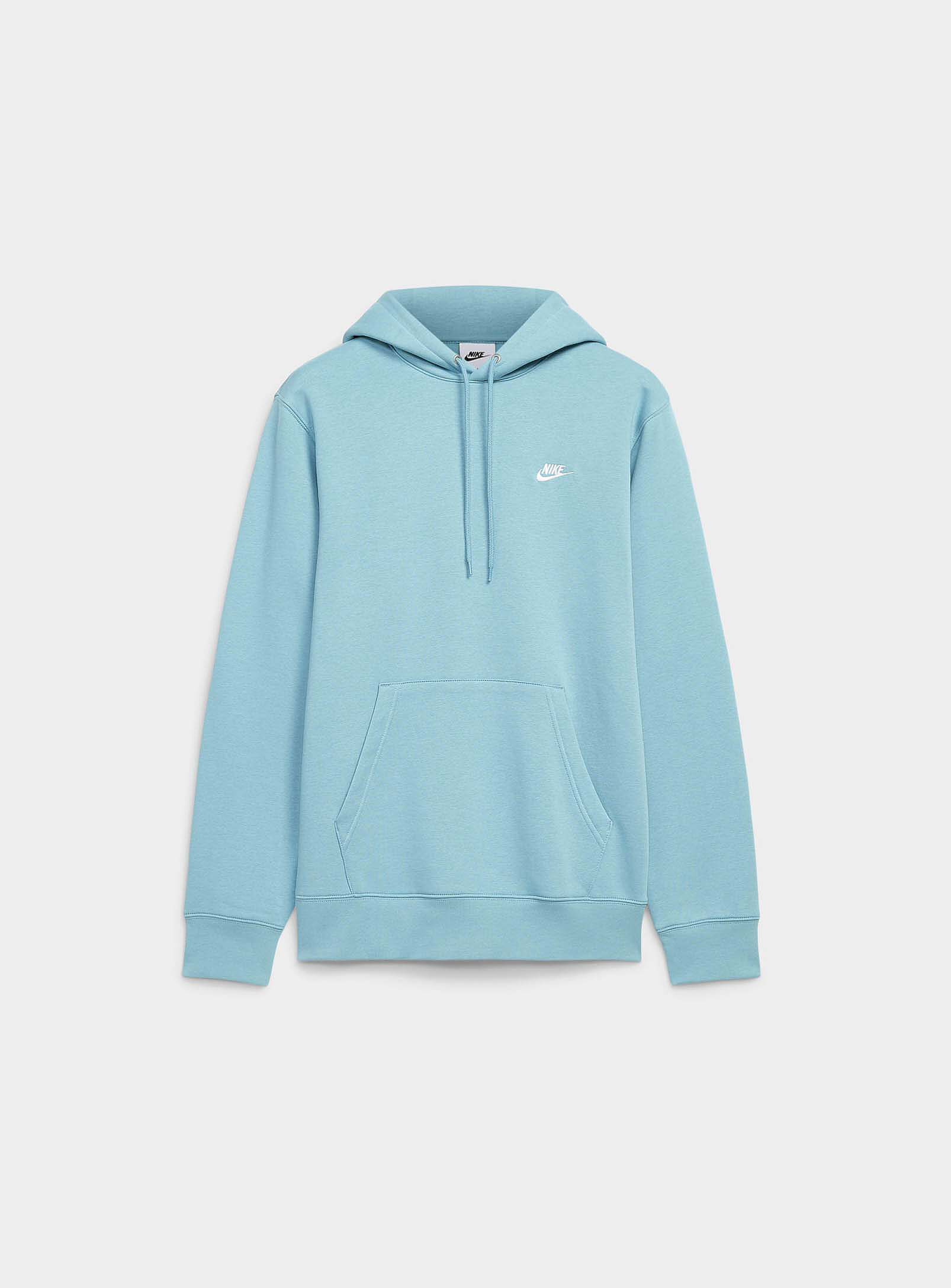 Nike - Nike Club hoodie (Men, Blue, MEDIUM)