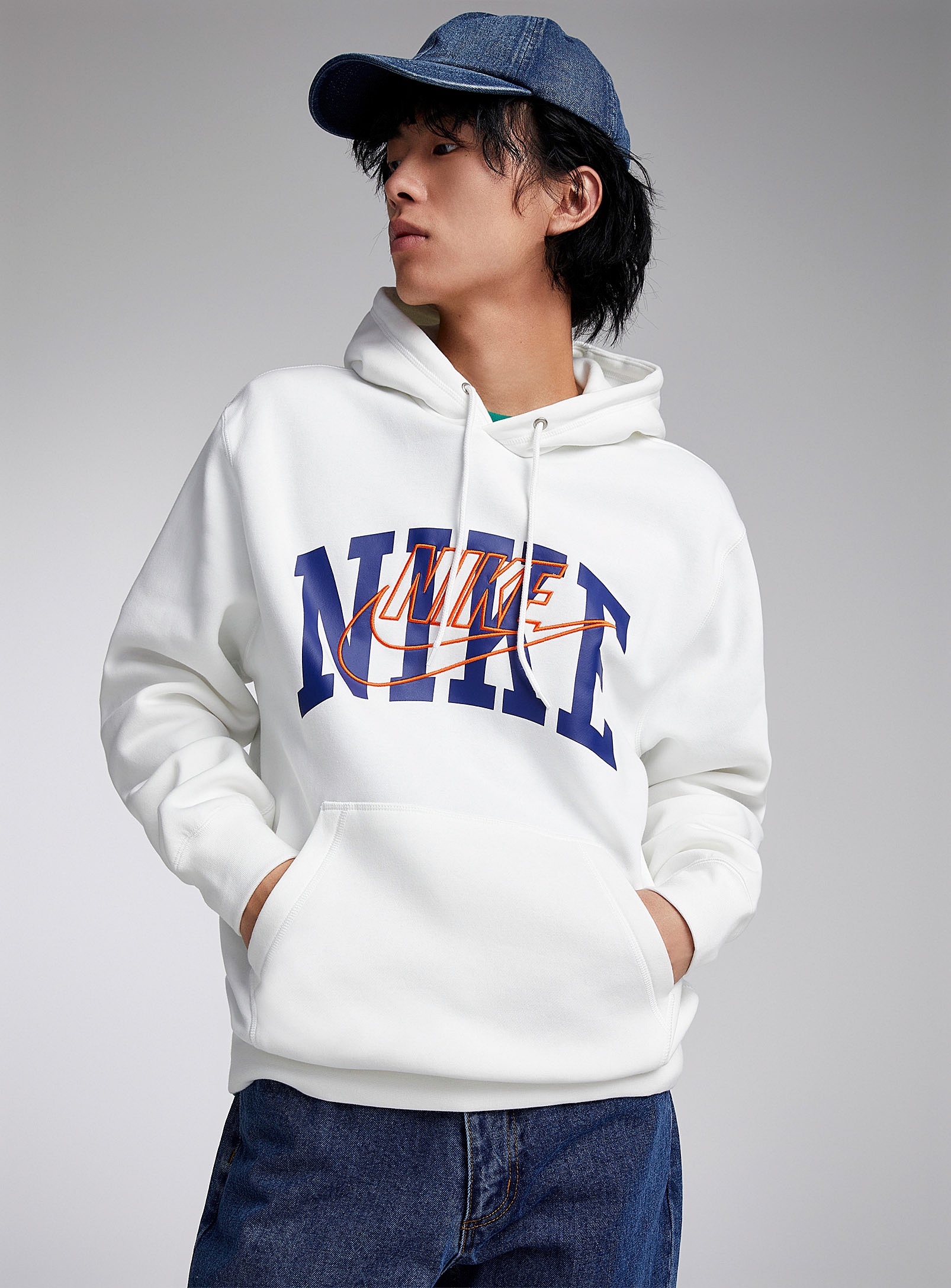Nike - Men's Double-logo hoodie