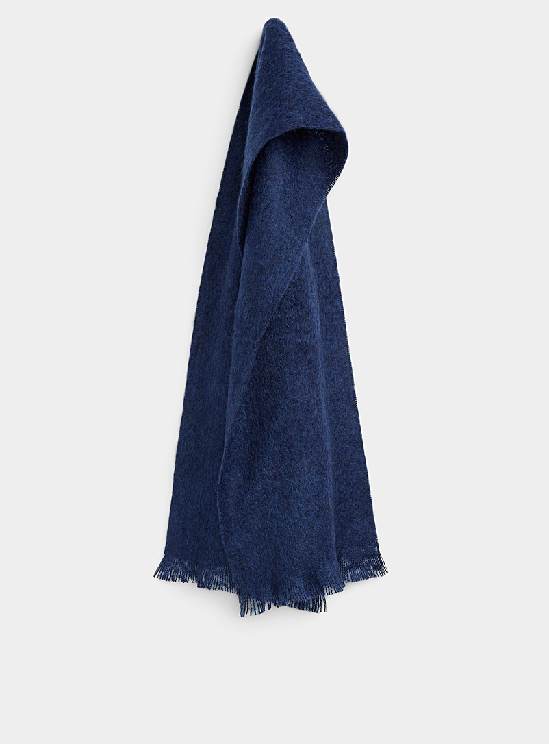 Mohair-blend solid scarf | Le 31 | Mens Winter Scarves | Simons