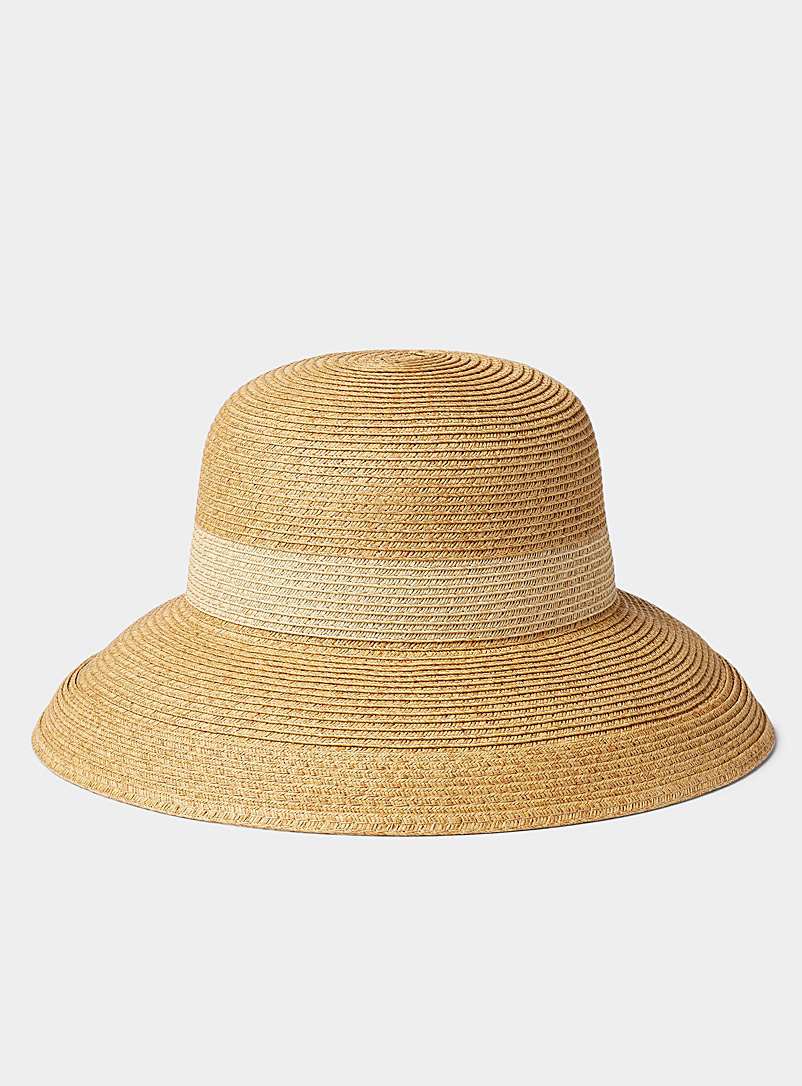 Chapeau De Soleil Nine West - Couleur Beige, Taille Unique (OS), Neuf Avec étiquettes