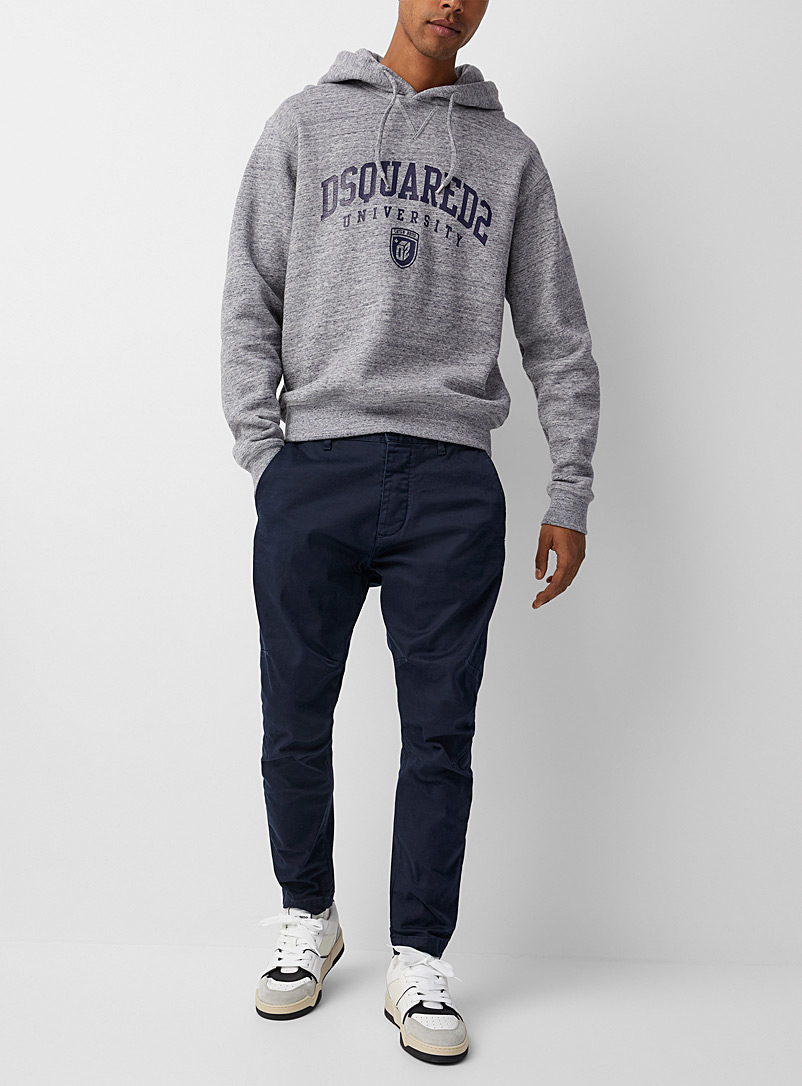 Dsquared2: Le chino Sexy twill marine Marine pour homme