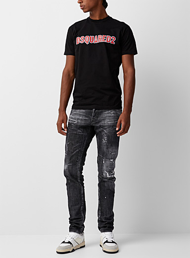 Cool Guy paint-effect accent jean | Dsquared2 | Dsquared2