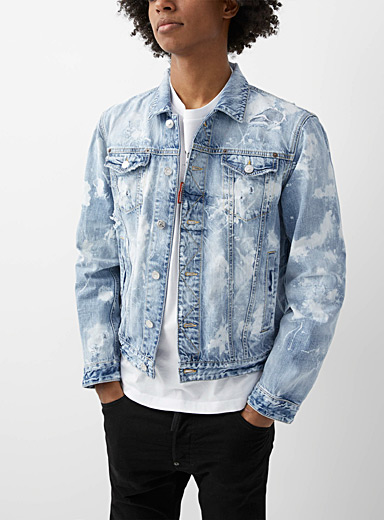 Acid-wash denim jacket | Dsquared2 