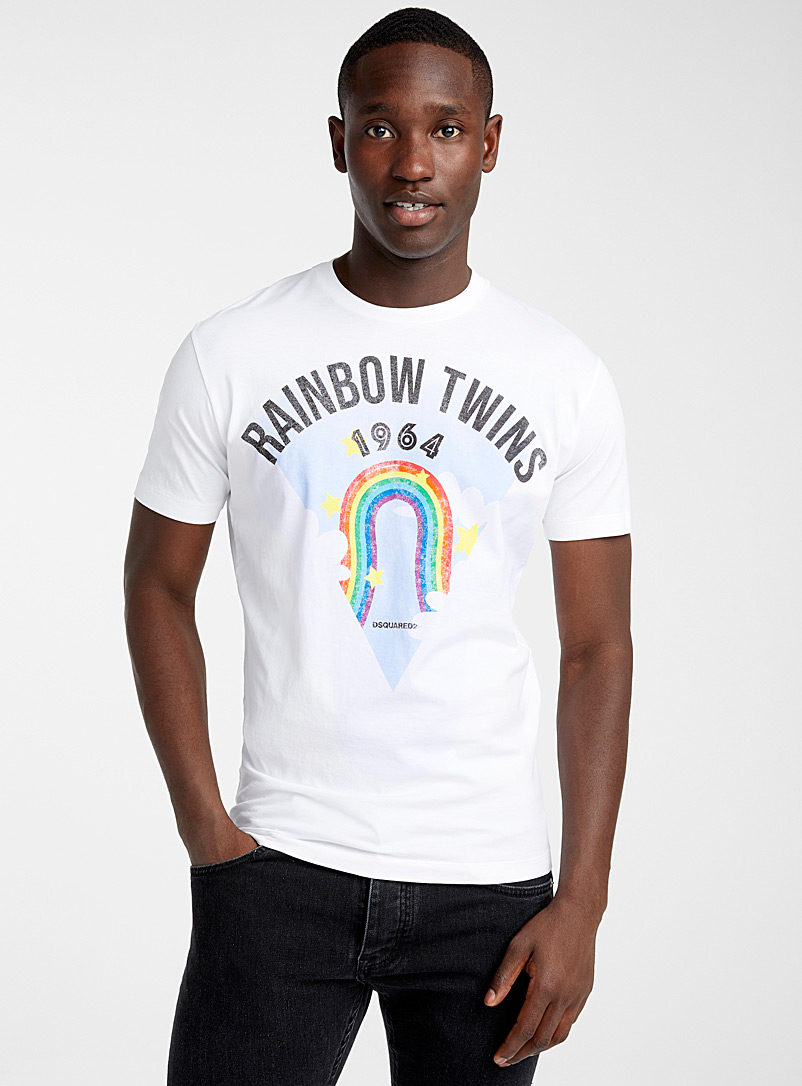 Rainbow Twins T-shirt | Dsquared2 