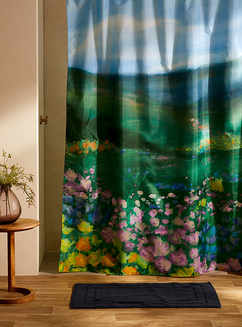 Simons Maison Assorted Flowery prairie shower curtain