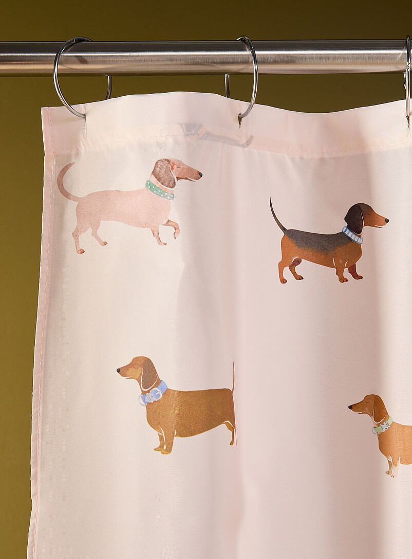 Dachshunds shower curtain product image 2