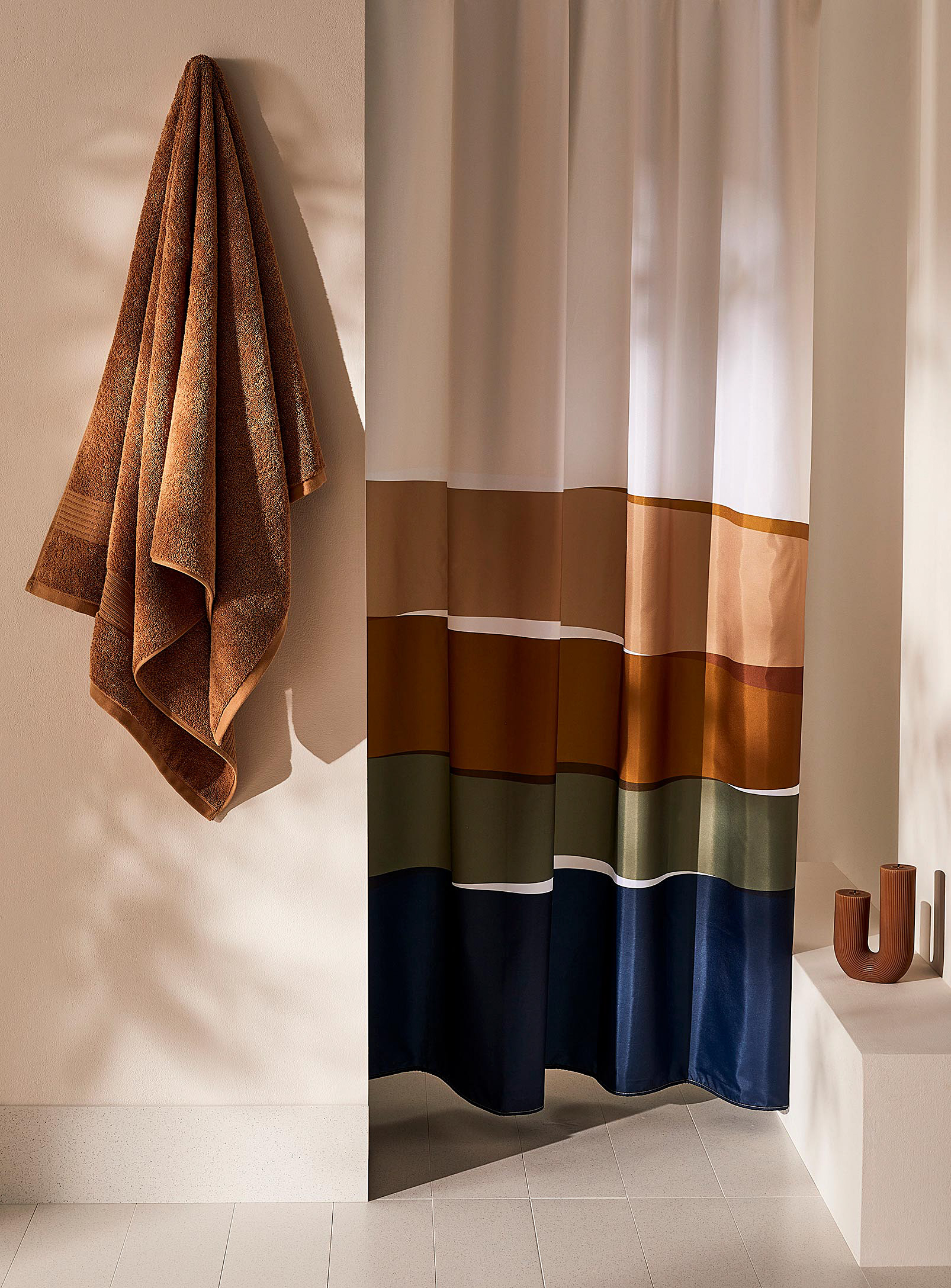 Simons Maison Modern Palette Shower Curtain In Assorted