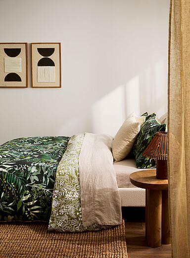 L'ensemble housse feuillage luxuriant Woodland