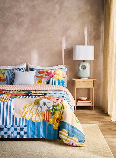 Kas Australia: L'ensemble housse &eacute;clats color&eacute;s Brooklyn Assorti