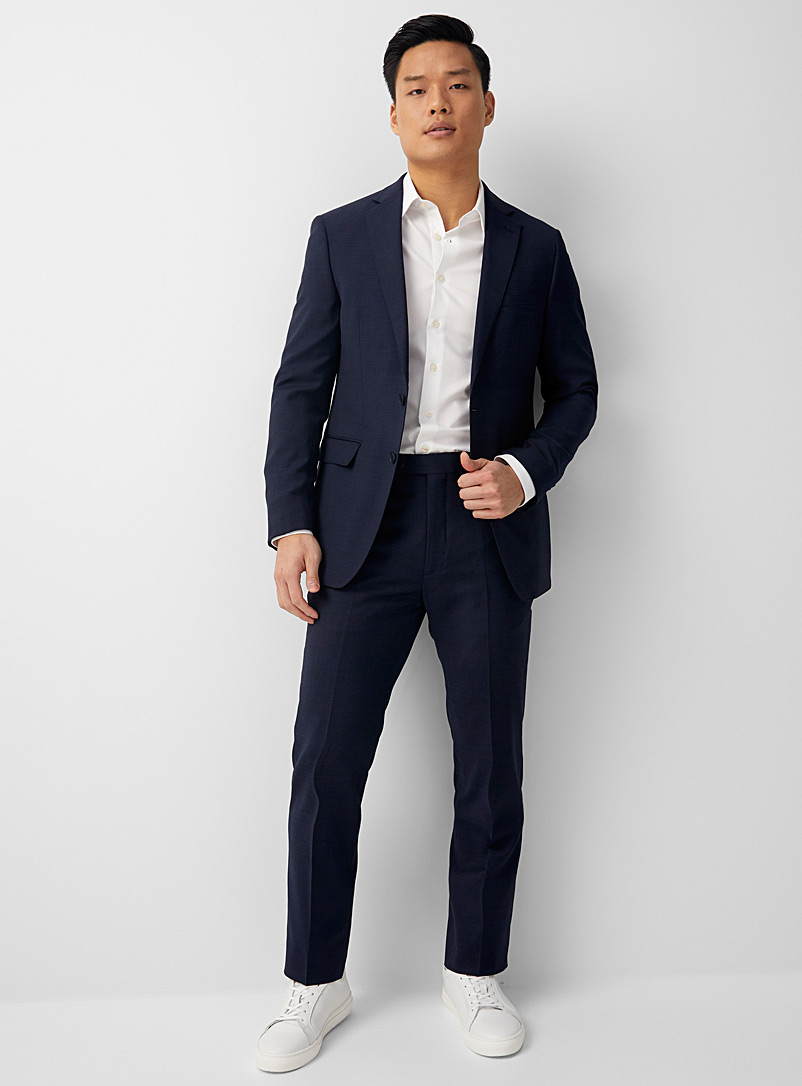 Calvin Klein Marine Blue Mabry suit Slim fit for men