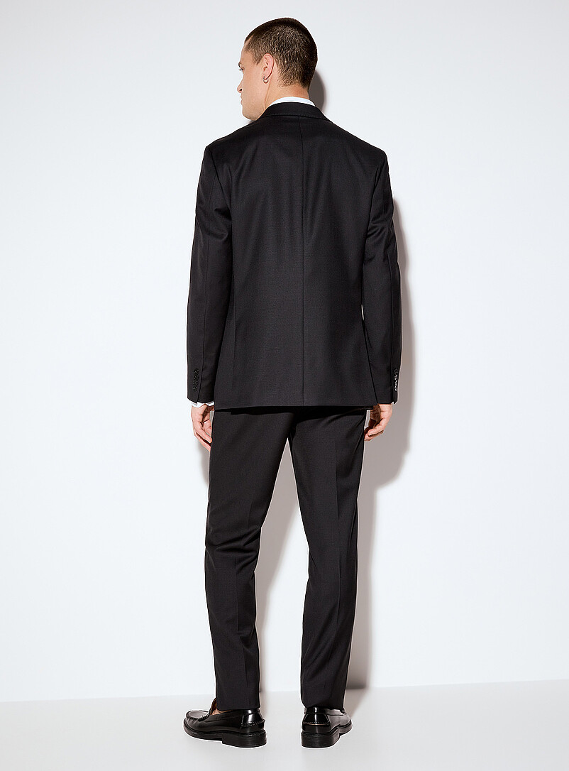 Black double-breasted suit Slim fit | Calvin Klein | Shop Men's Semi-Slim  Fit Suits | Simons