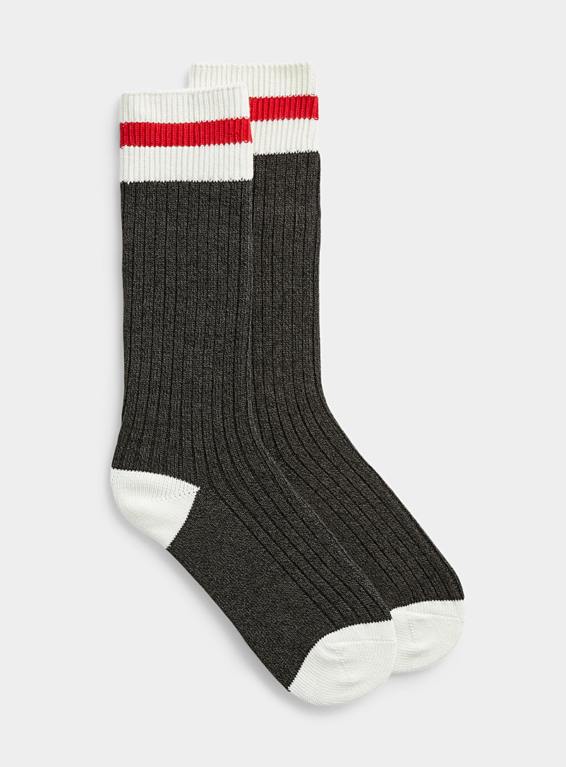 Simons Charcoal Workwear socks Set of 2 for women