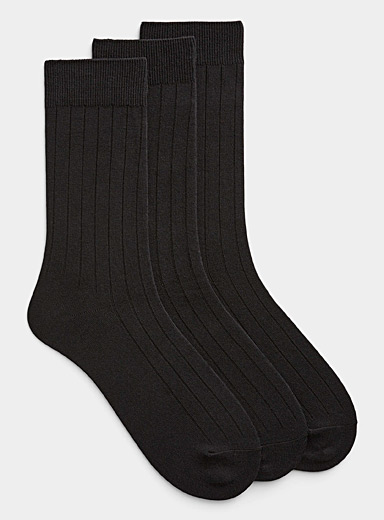 Les chaussettes habill&eacute;es coton Emballage de 3