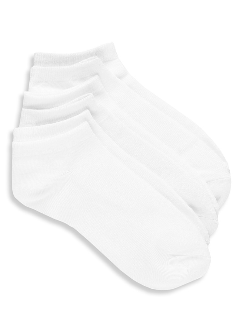 Simons Black Classic ped socks Set of 3 for women