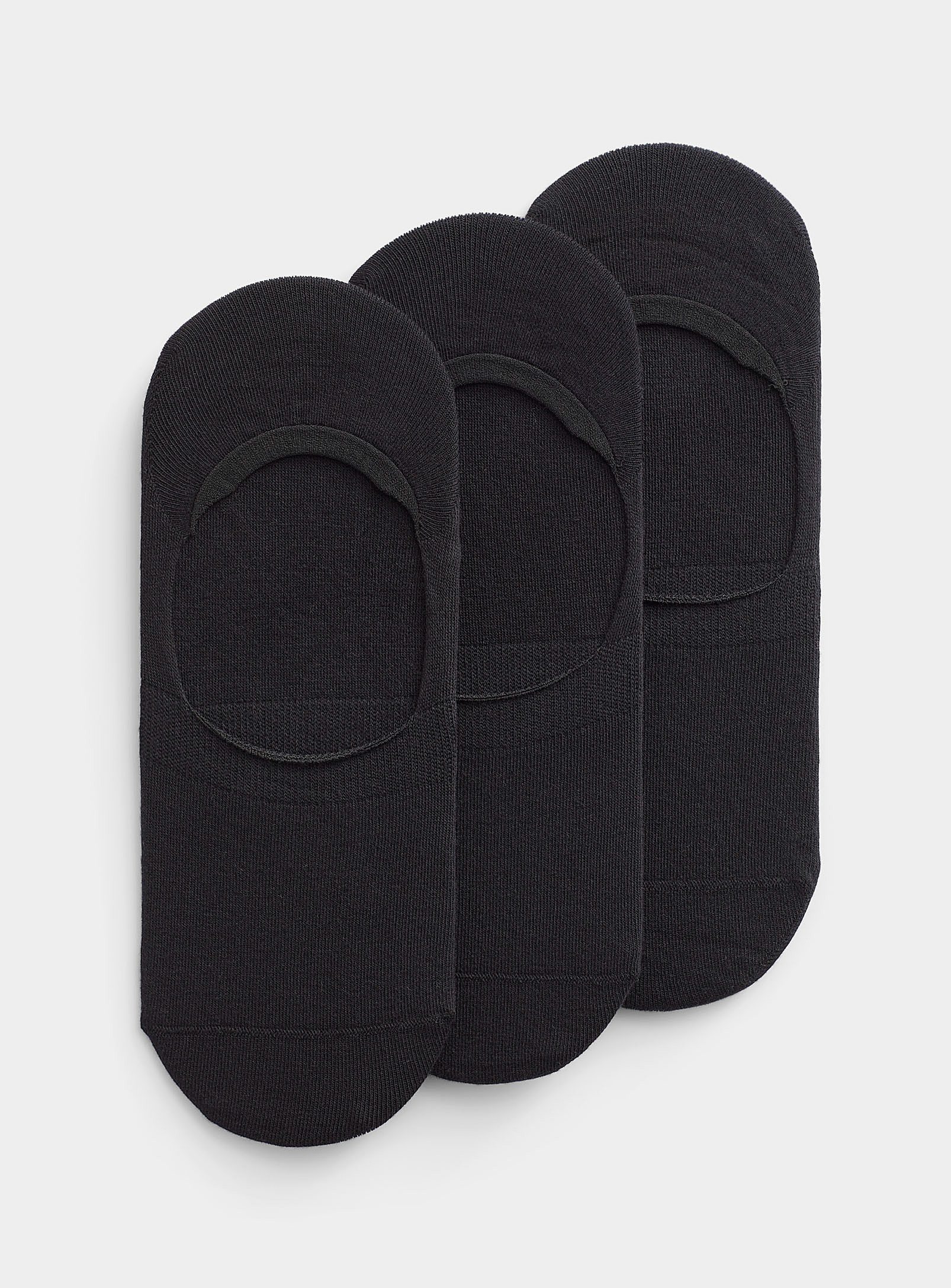 Le 31 Practical Ped Sock 3-pack In Black