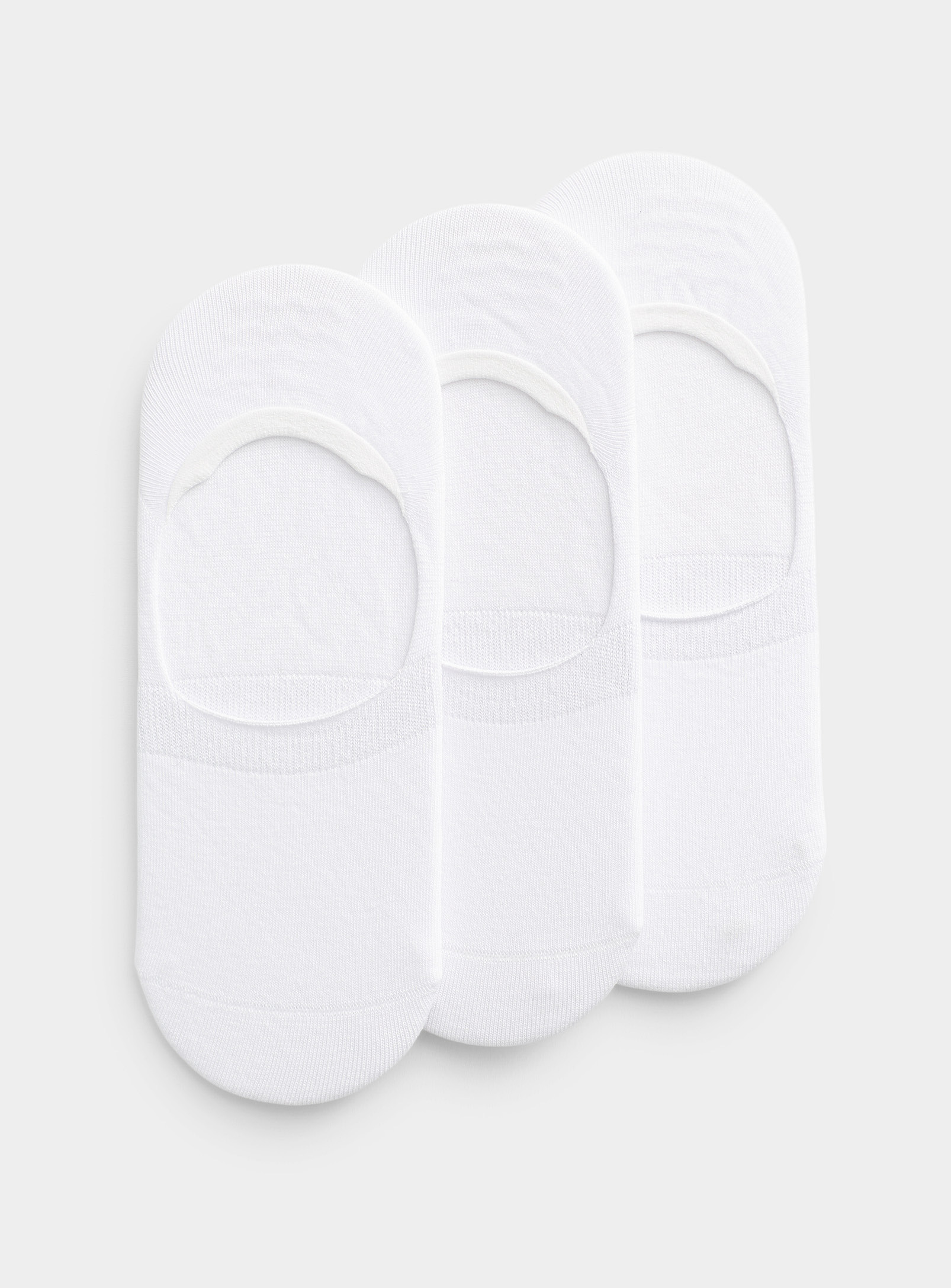 Le 31 Practical Ped Sock 3-pack In White