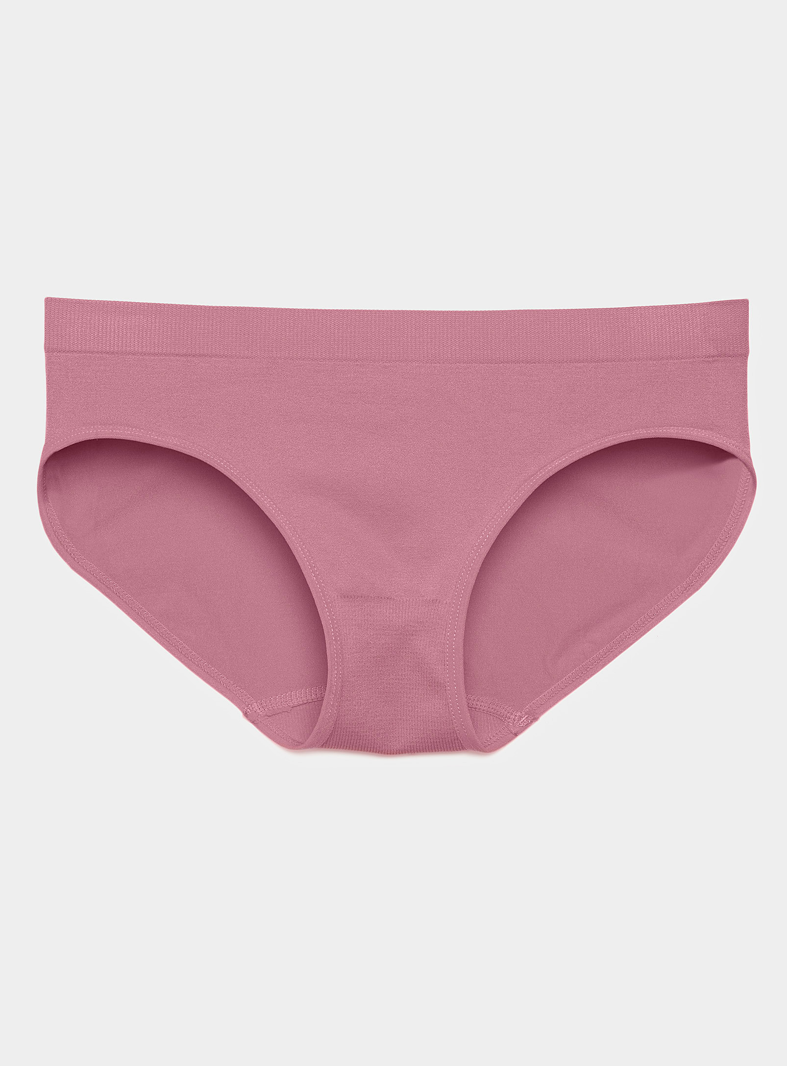Miiyu Plain Stretch Bikini Panty In Lilacs