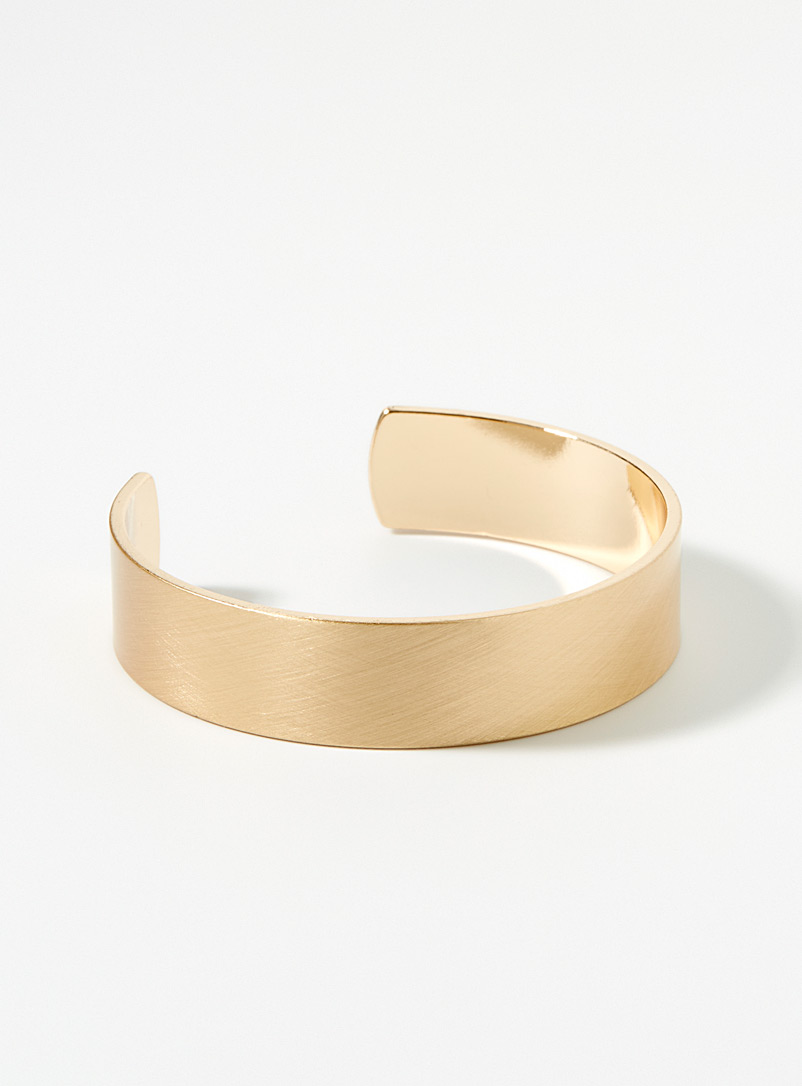 Simons Assorted Small metallic cuff bracelet for women