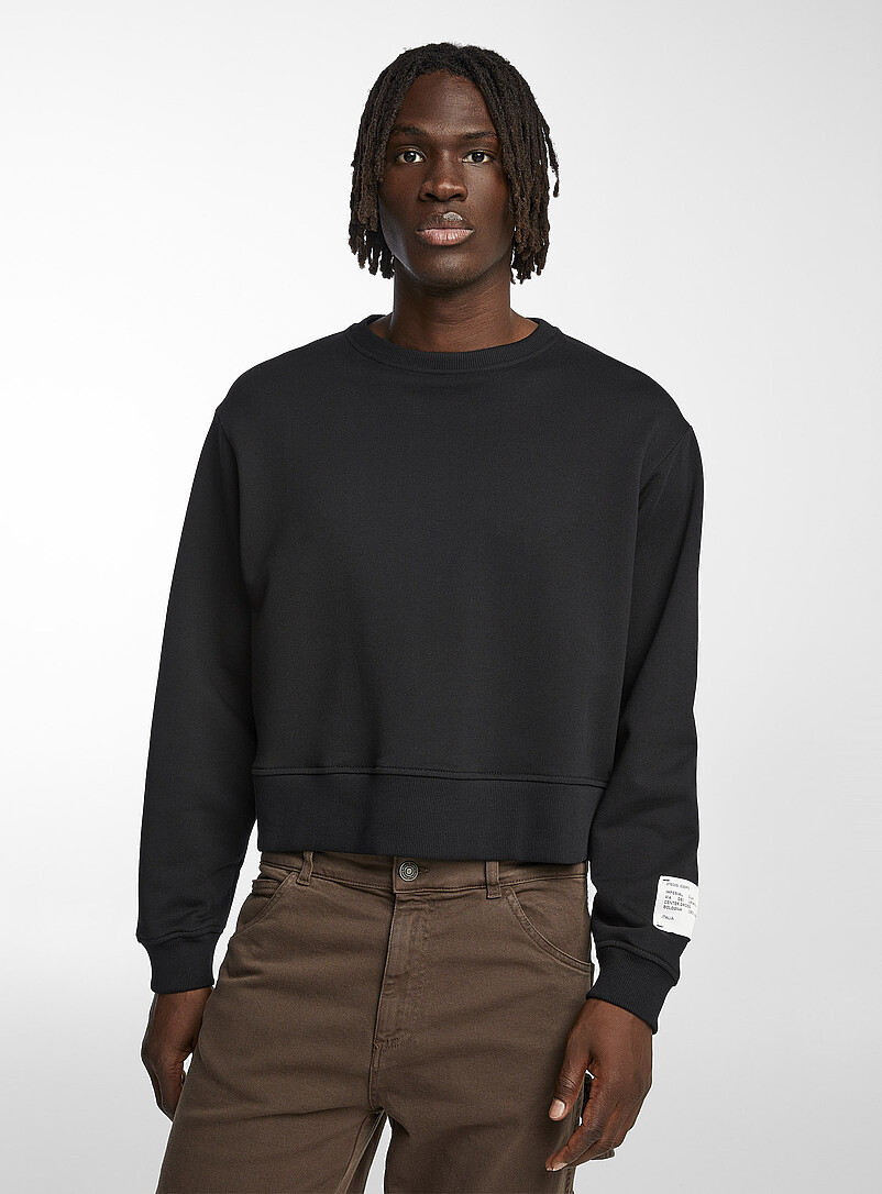 Sweatshirt Homme Col Rond Indicode - Coupe Droite - Mélange