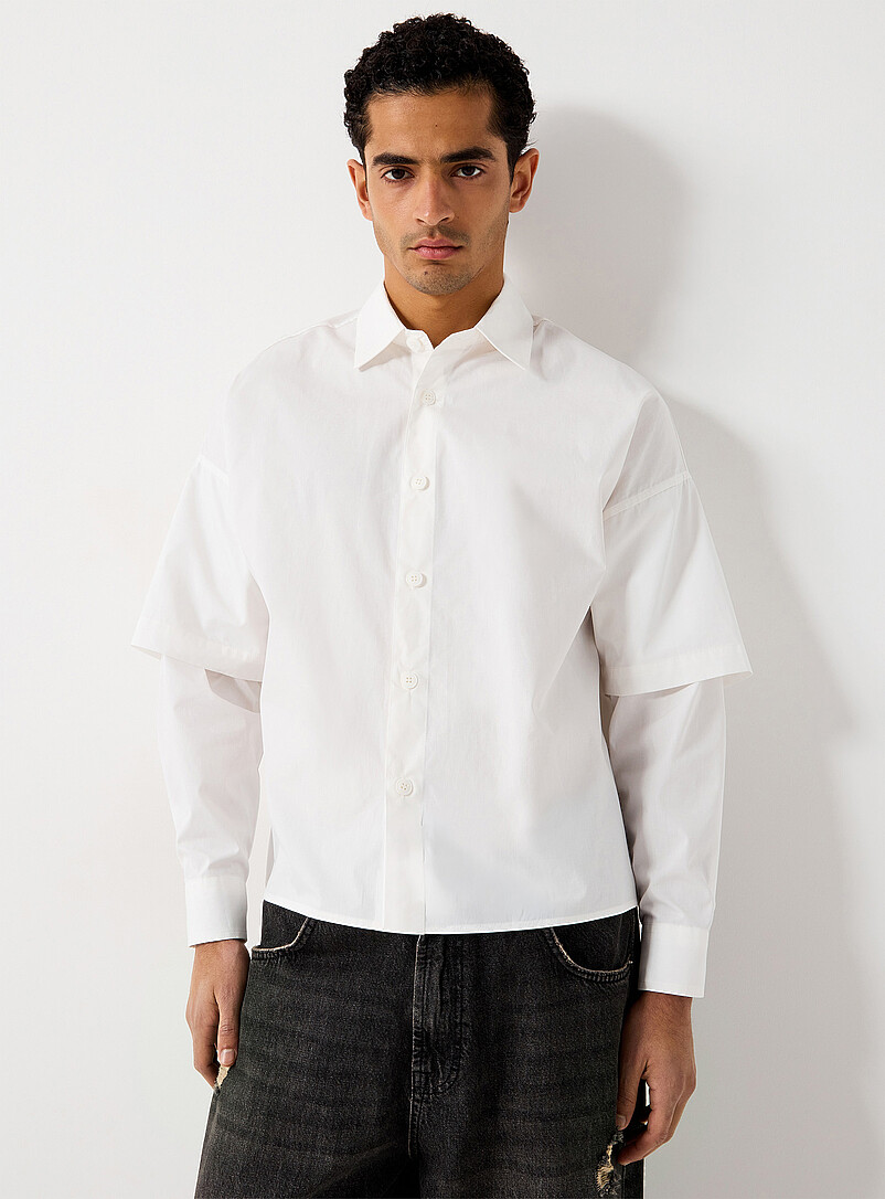Trompe-L'oeil Poplin Shirt