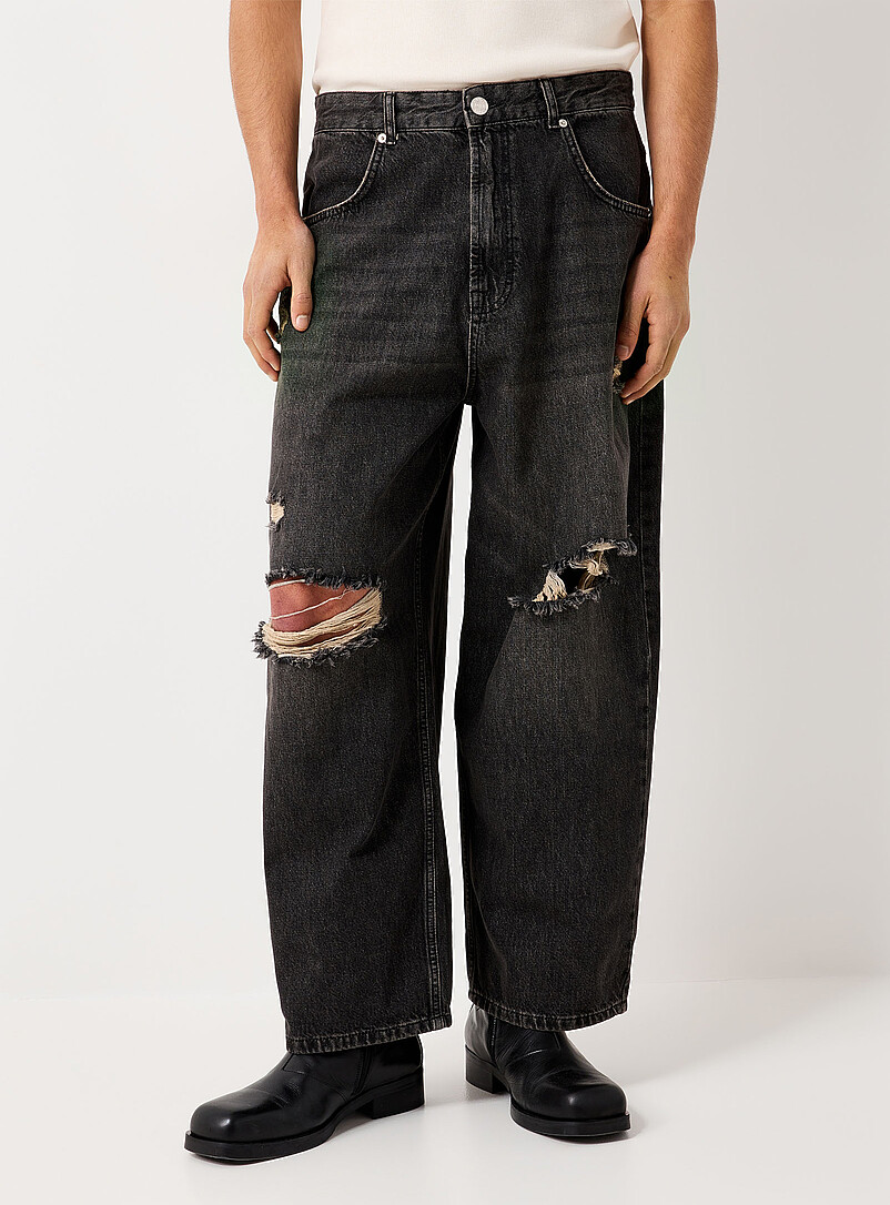 Ripped-knee jean Loose fit product image 2
