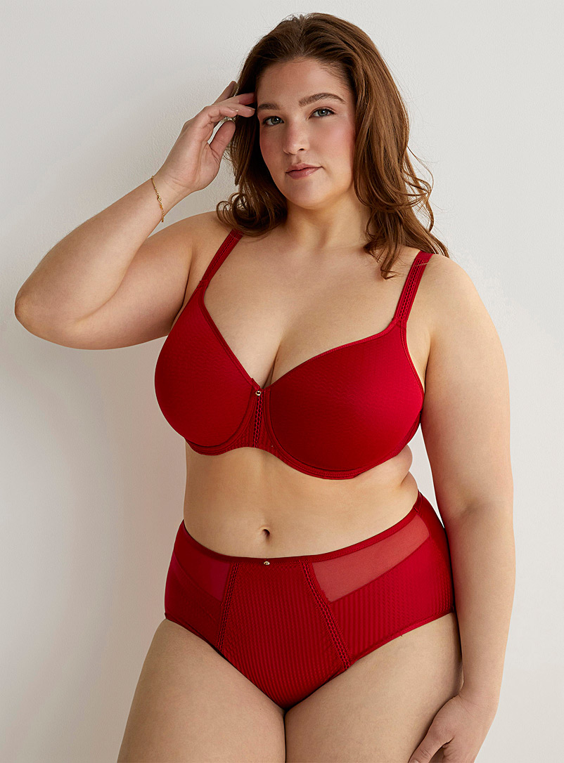 Chantelle Red Chic Essential hipster Plus size for women