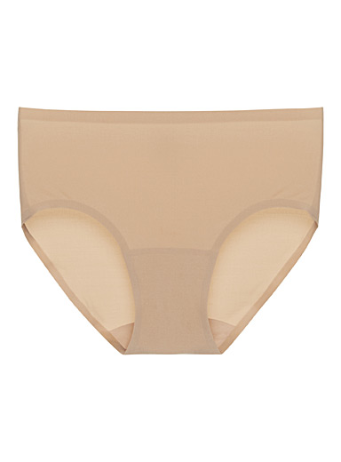  Milpeny Women Simply Comfy Underwear High-Waisted Power Short  Pantie Petite size ，Beige，M : Clothing, Shoes & Jewelry