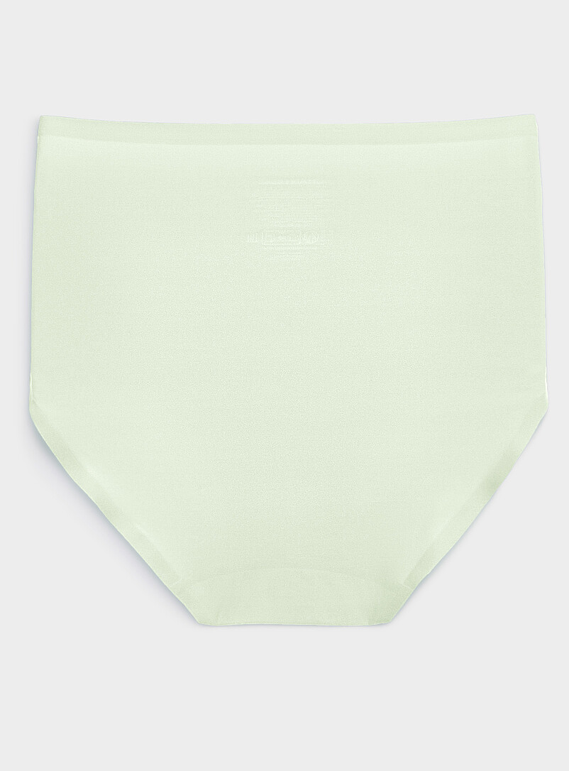 Chantelle Beige/Greige Soft Stretch silky high-waist classic hipster Nylon for women