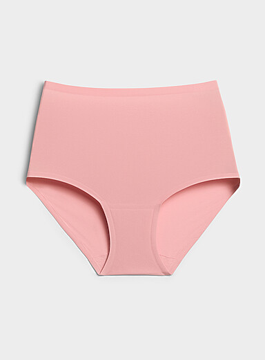 Chantelle: La classique taille haute soyeuse Soft Stretch Nylon Rose pour femme