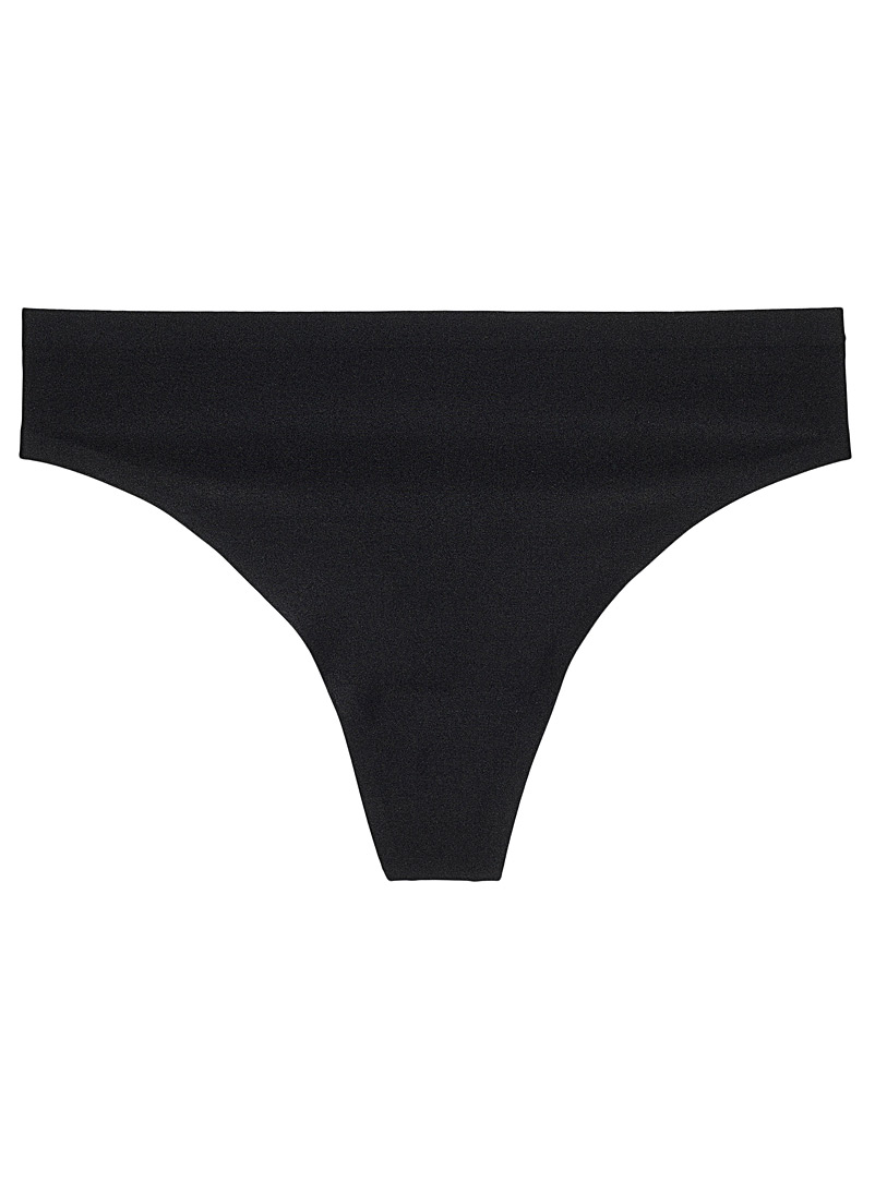 Chantelle Black Soft stretch thong for women