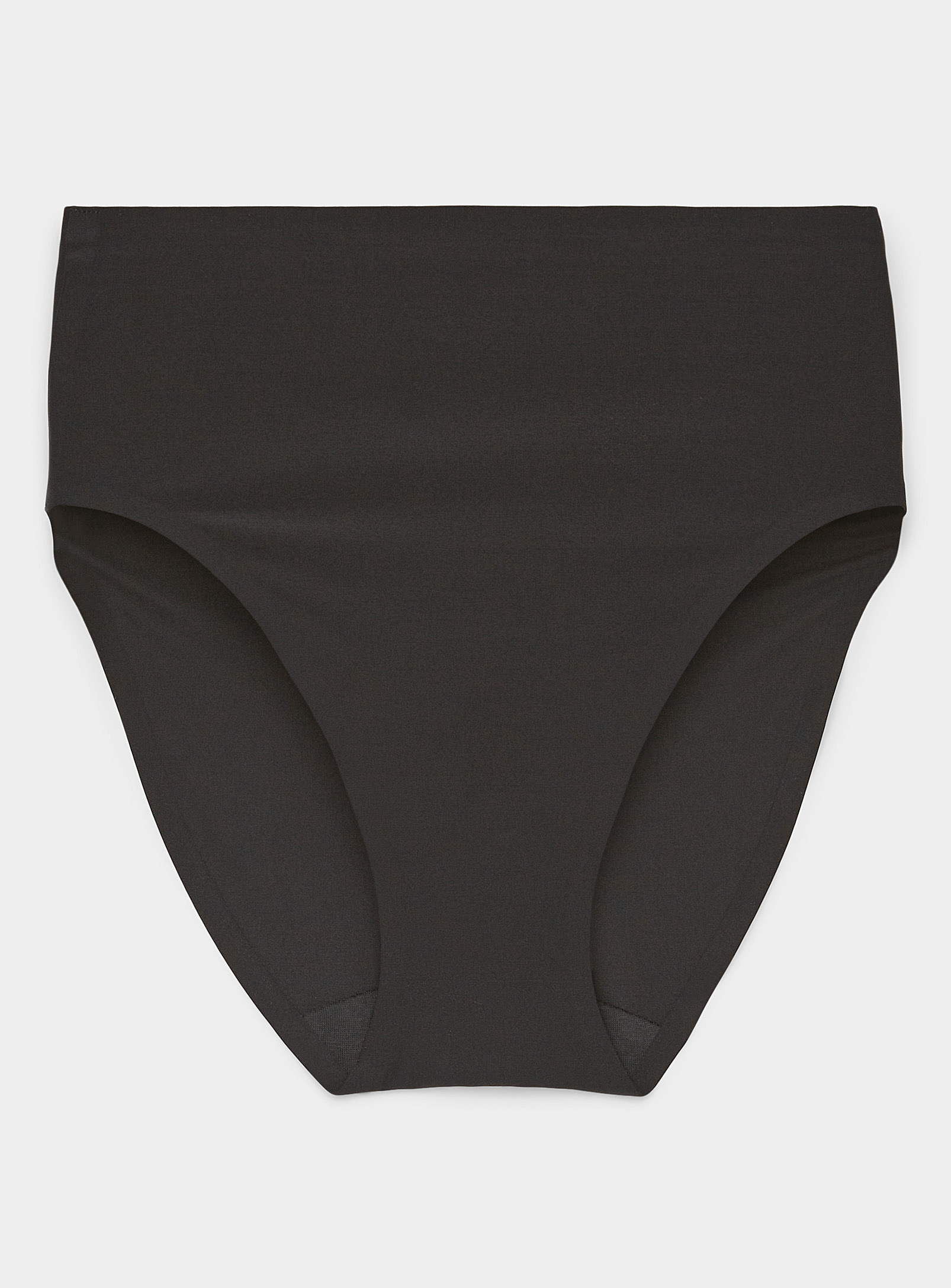 Chantelle Soft Stretch High-rise Bikini Panty In Black
