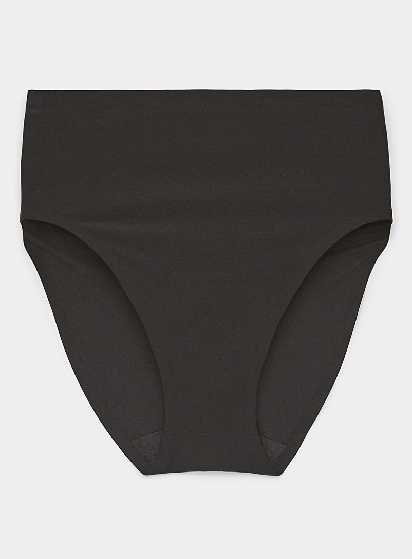 Soft Stretch High-Cut High-Waist Bikini Panty Nylon